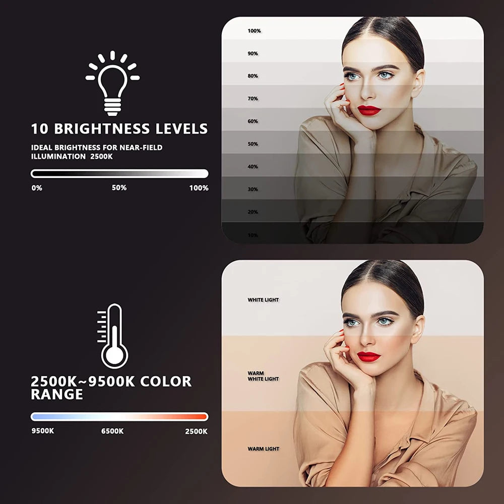 LED Selfie Light 120 LED 3000mAh Rechargeable