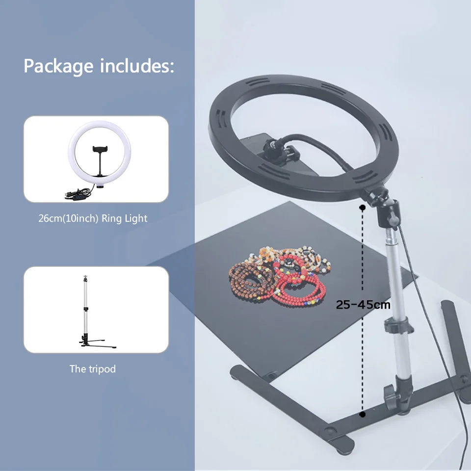 26Cm Video Youtube Fill Ring Light Lamp
