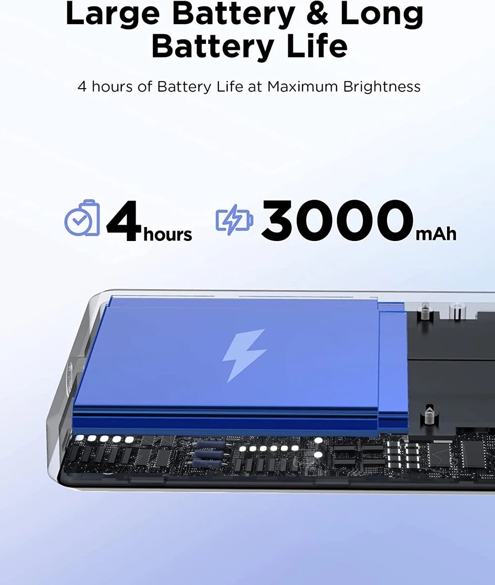 LED Selfie Light 120 LED 3000mAh Rechargeable