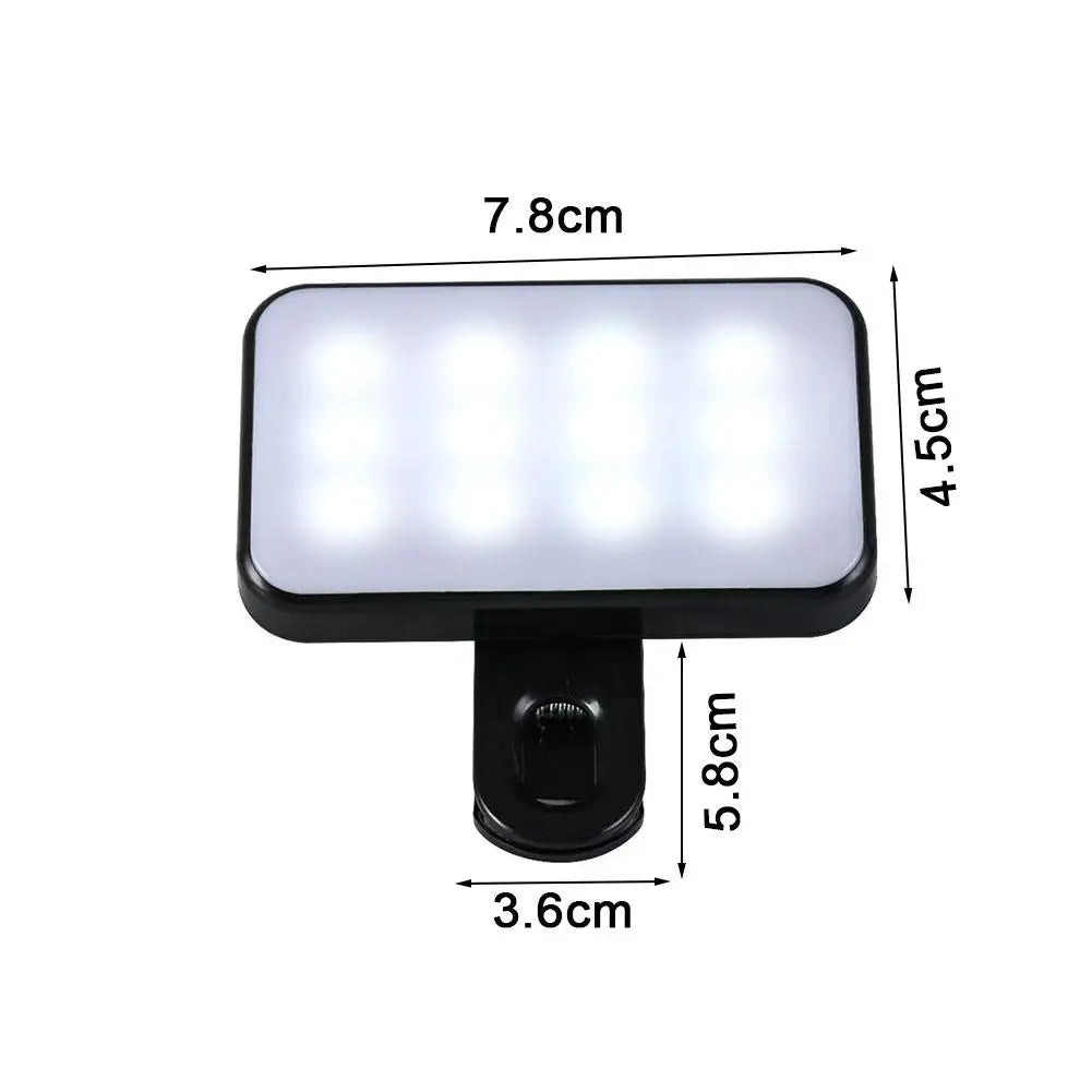 Pocket LED Selfie Light For IPhone IPad Mobile Phone Laptop