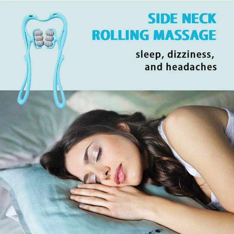 Neck Massager with Six Wheels