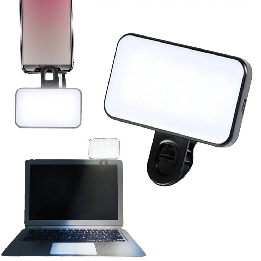 Pocket LED Selfie Light For IPhone IPad Mobile Phone Laptop