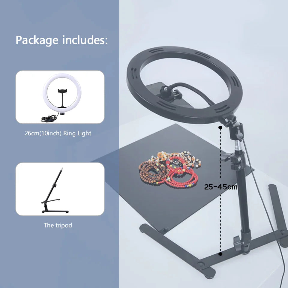 26Cm Video Youtube Fill Ring Light Lamp