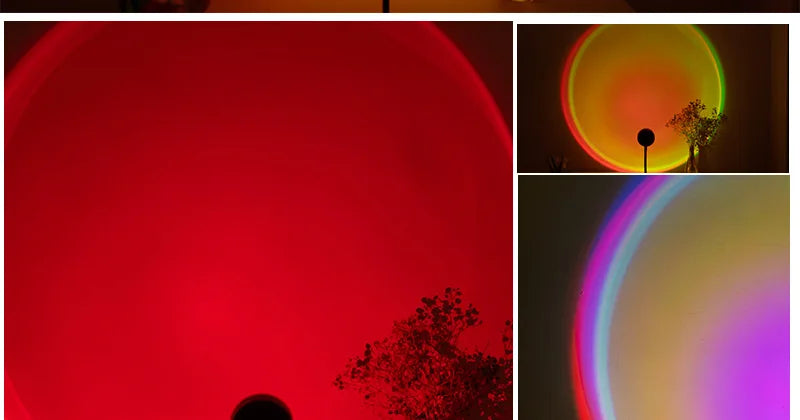 LED Sunset Lamp Nightlights