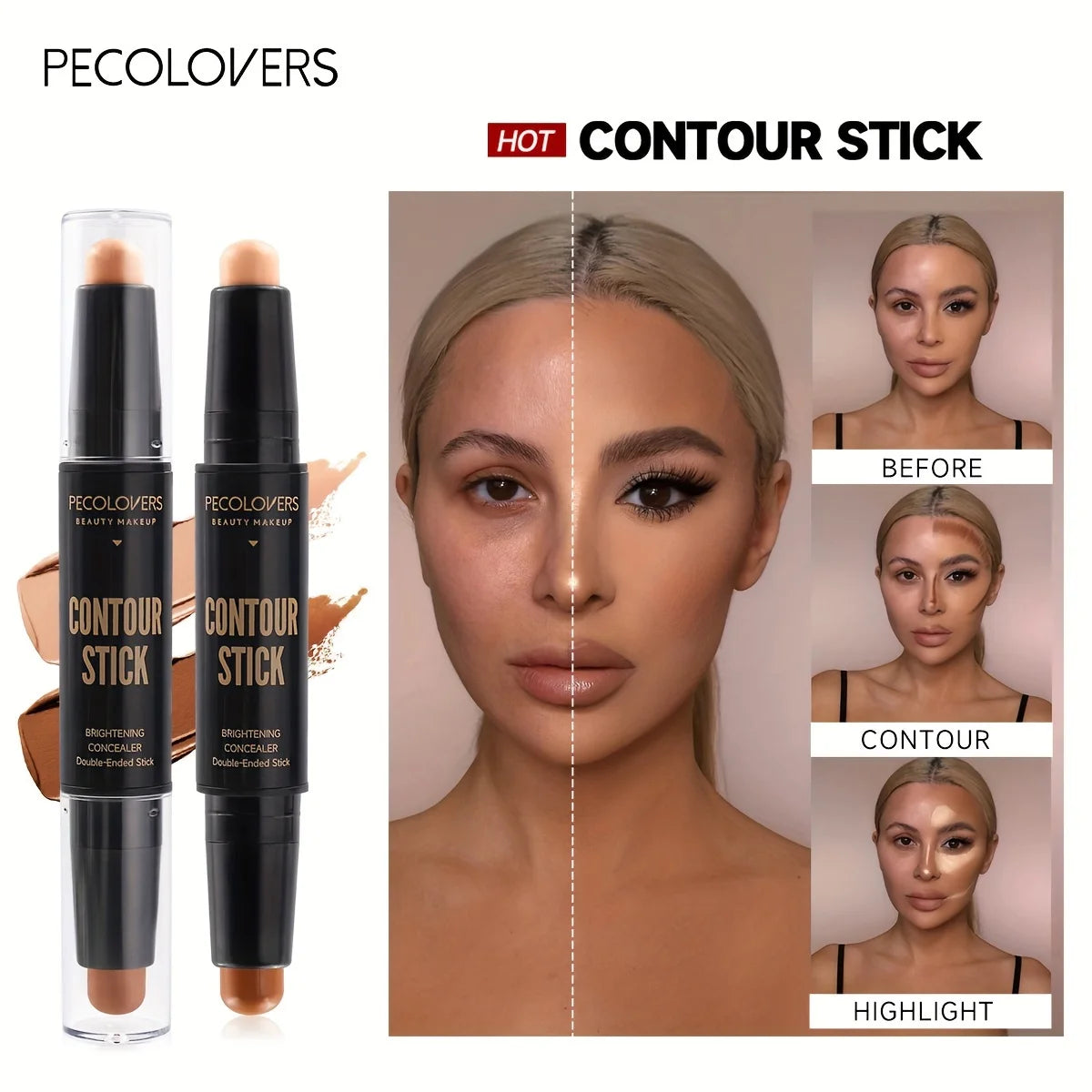 Face Concealer Contouring For Face Bronzer