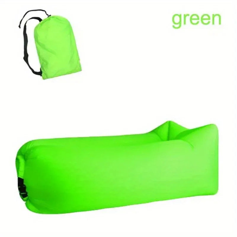 Inflatable Sofa: Versatile, Foldable, Soft & Fast Inflation for Camping & Lounging! Christmas, Halloween, Thanksgiving Gift
