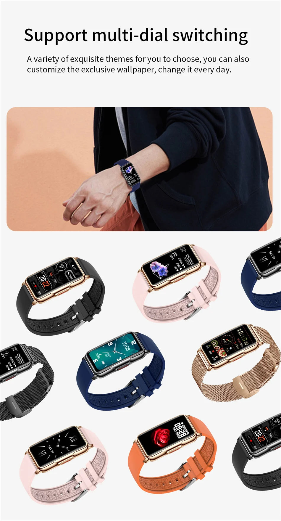 2025 New Sports Smart Watch Men Women 1.47-inch Full Touch GPS Fitness Tracker IP67 Waterproof Smartwatch For Android IOS Phone