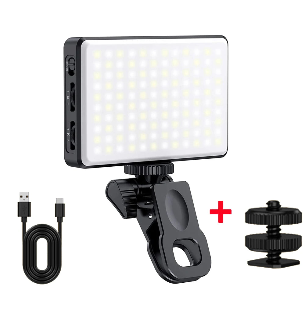 LED Selfie Light 120 LED 3000mAh Rechargeable