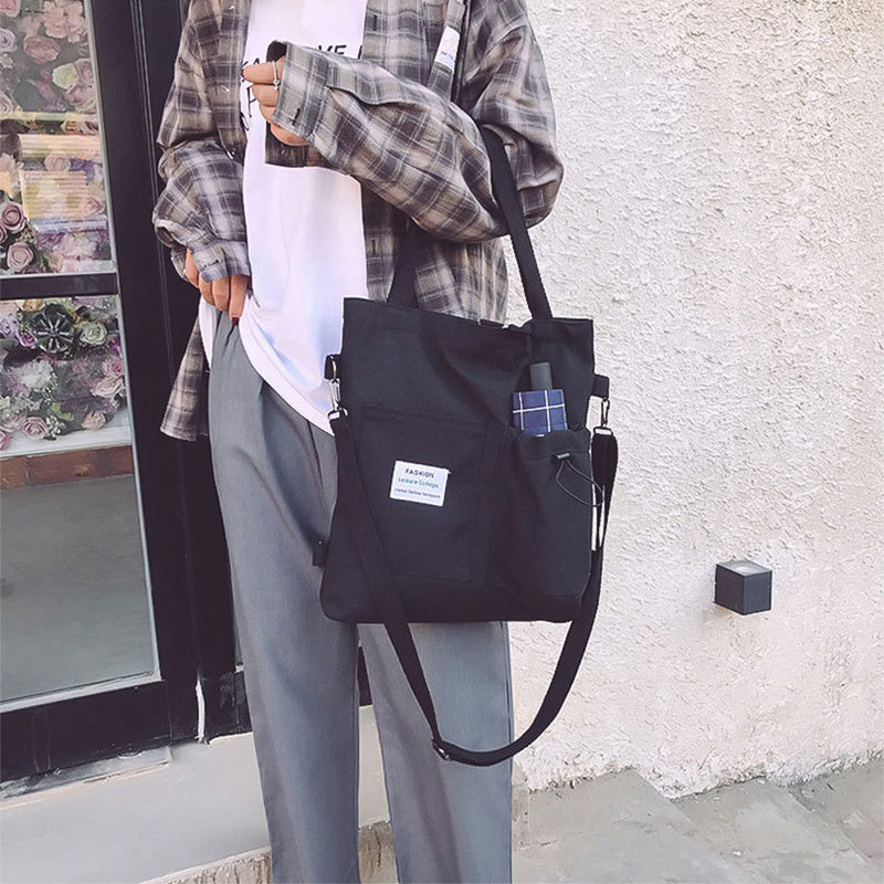 Canvas HandBag for Students/Women/Workers