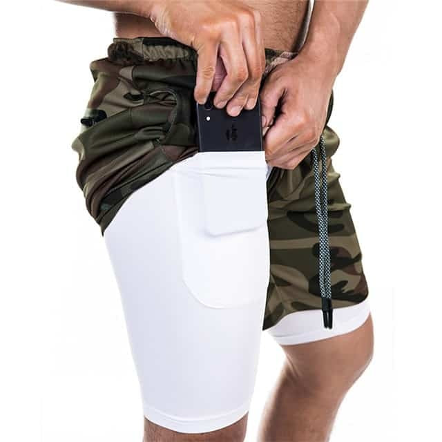 Men Pocket Compression Shorts - Gym/Sports