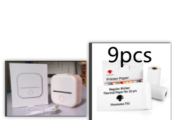 Compatible/Portable Mini Thermal Label Printer - Home Photo Printer Bluetooth