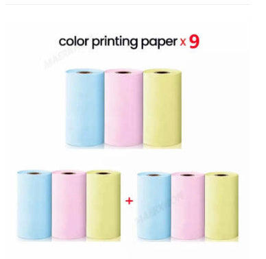 Compatible/Portable Mini Thermal Label Printer - Home Photo Printer Bluetooth