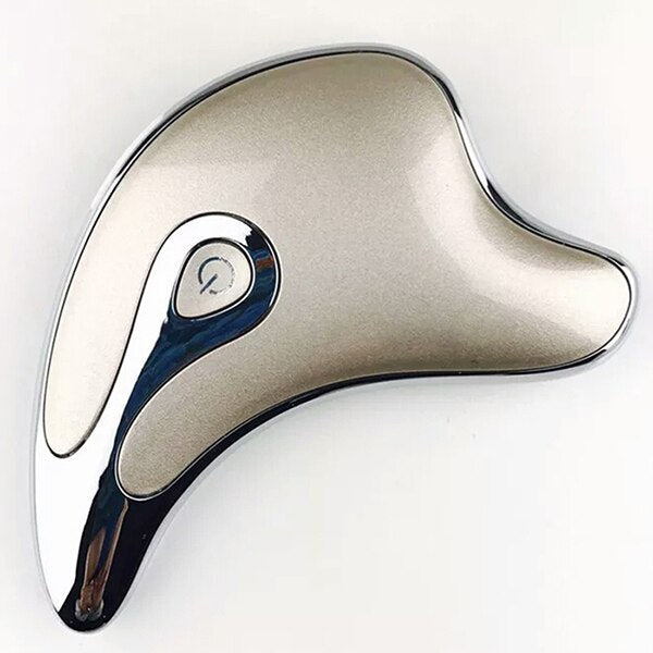 Scraper Facial Massager/ Face Lifting Slimming LED Light Microcurrent Skin Rejuvenation Electric Body Gouache Massage