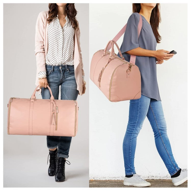 Tote Large Capacity Travel Duffle Bag - Women's Folding Suit Bag Waterproof Clothes