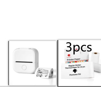 Compatible/Portable Mini Thermal Label Printer - Home Photo Printer Bluetooth