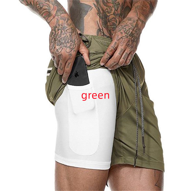 Men Pocket Compression Shorts - Gym/Sports