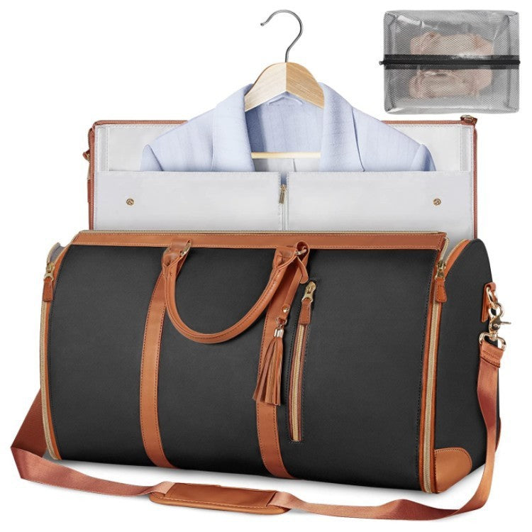 Tote Large Capacity Travel Duffle Bag - Women's Folding Suit Bag Waterproof Clothes