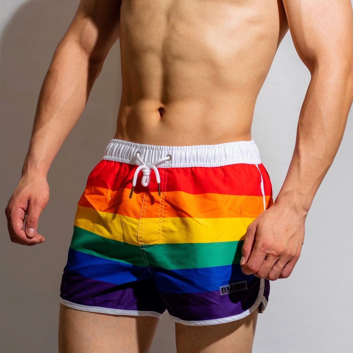 Rainbow Swimwear For Men - Swim Shorts/Beach Swimming Trunks