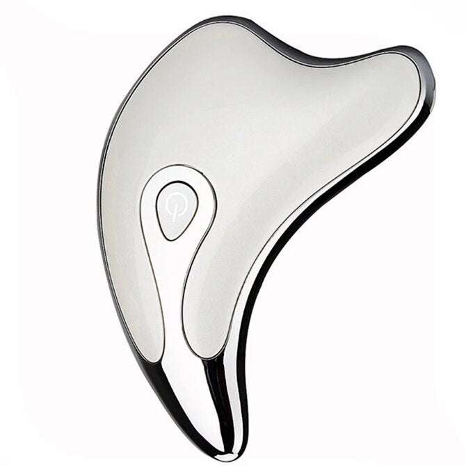 Scraper Facial Massager/ Face Lifting Slimming LED Light Microcurrent Skin Rejuvenation Electric Body Gouache Massage
