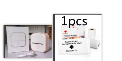 Compatible/Portable Mini Thermal Label Printer - Home Photo Printer Bluetooth