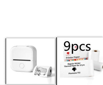 Compatible/Portable Mini Thermal Label Printer - Home Photo Printer Bluetooth