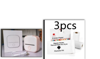 Compatible/Portable Mini Thermal Label Printer - Home Photo Printer Bluetooth