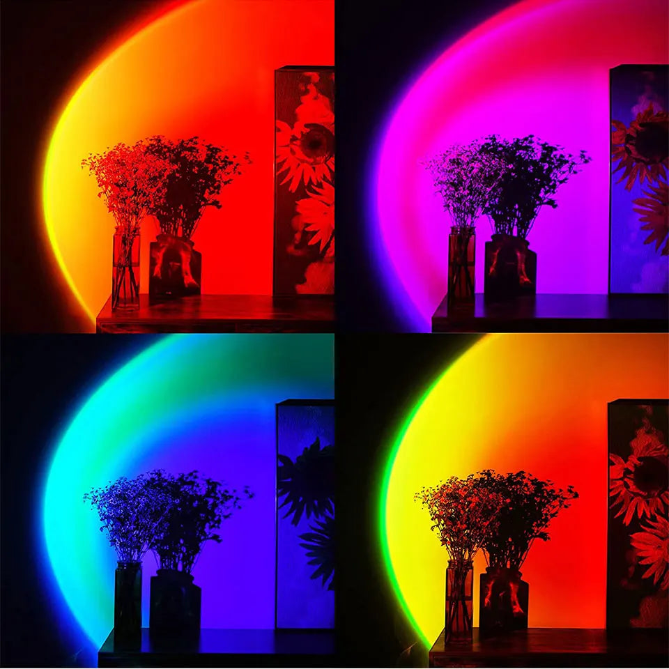 LED Sunset Lamp Nightlights