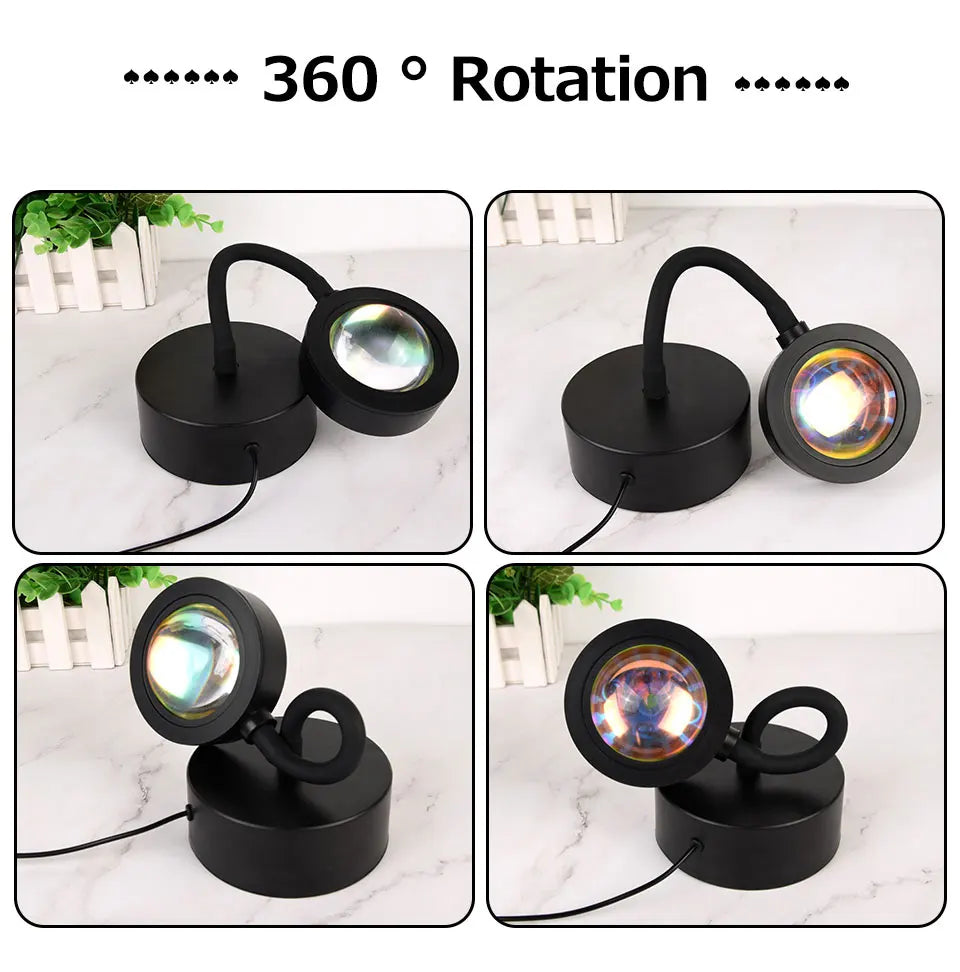 LED Sunset Lamp Nightlights