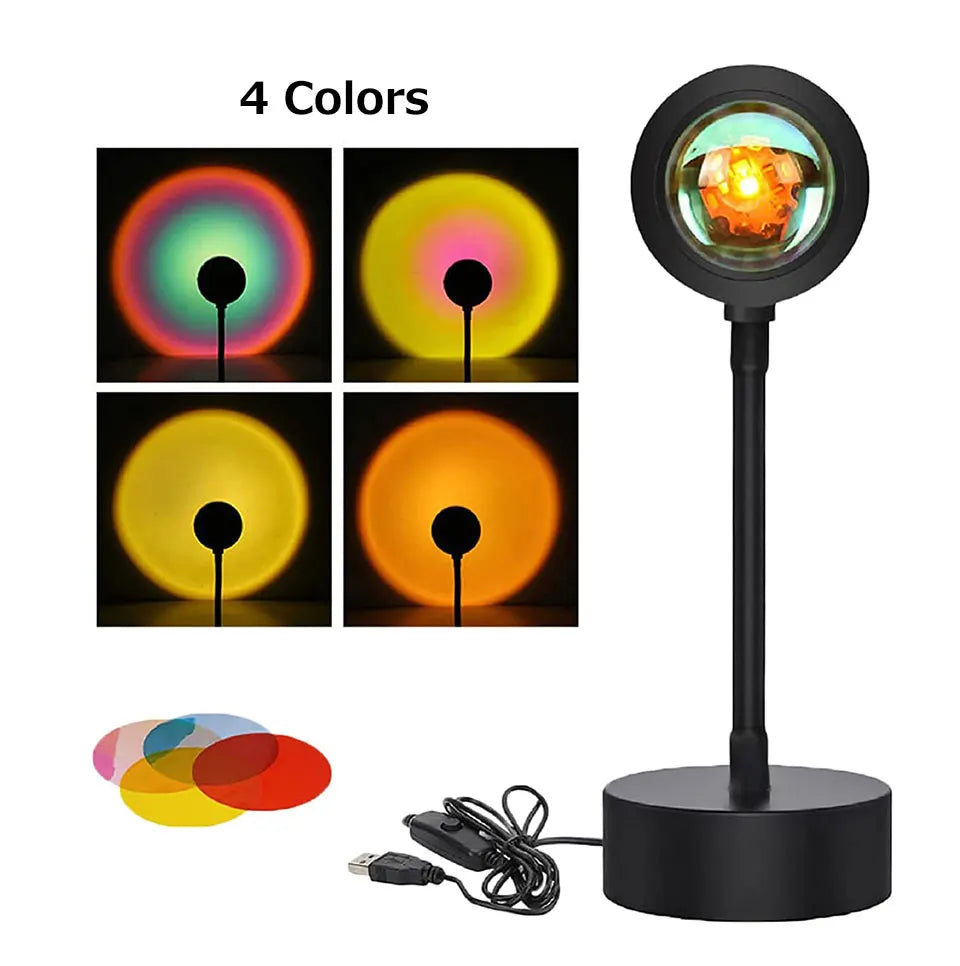 LED Sunset Lamp Nightlights