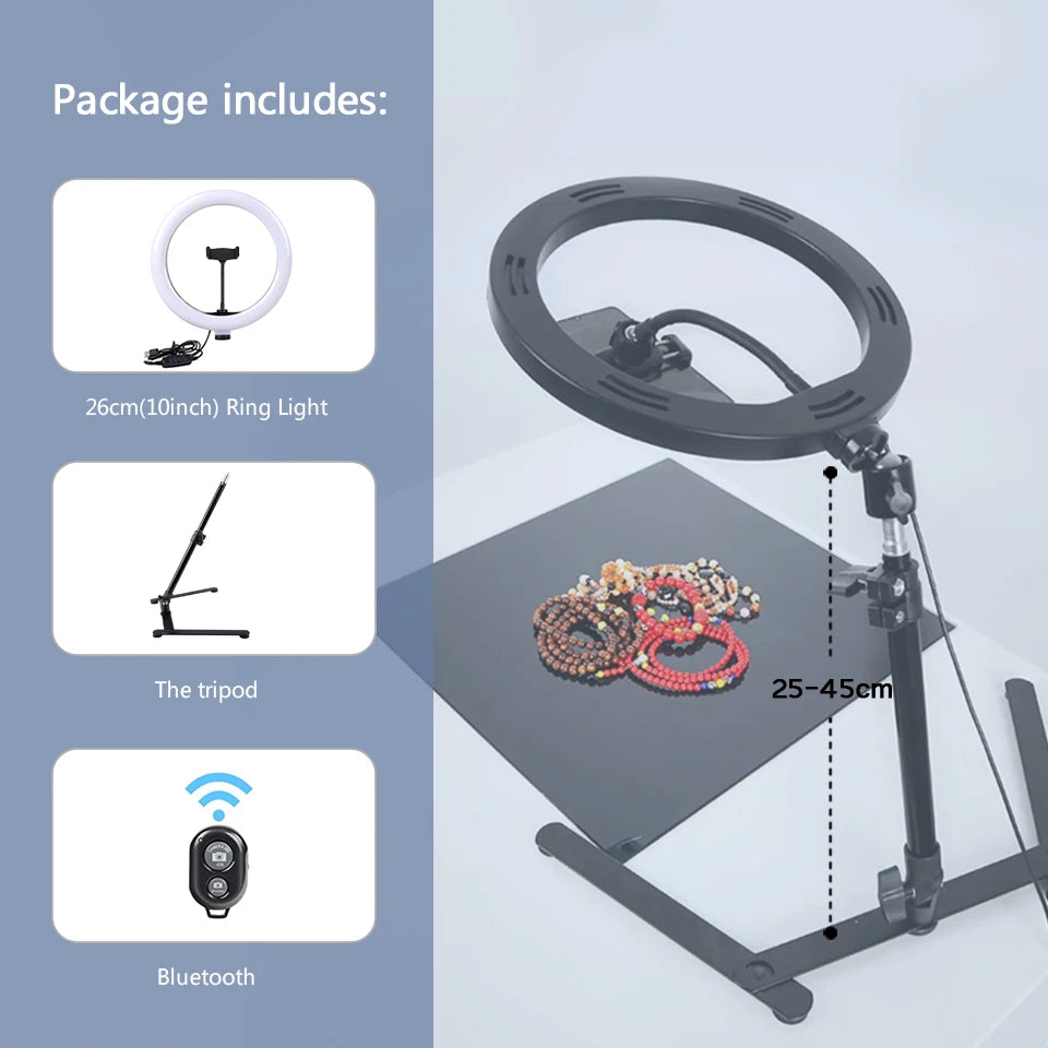 26Cm Video Youtube Fill Ring Light Lamp