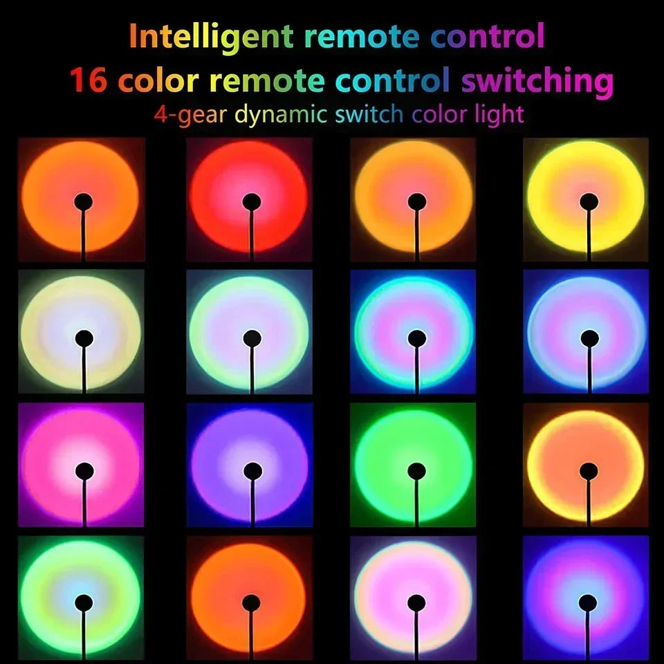 LED Sunset Lamp Nightlights