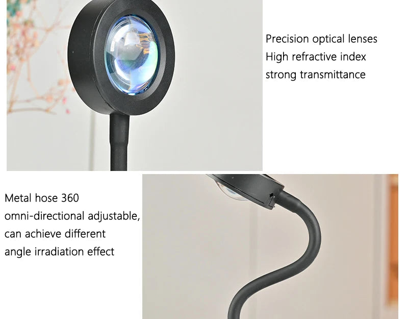 LED Sunset Lamp Nightlights
