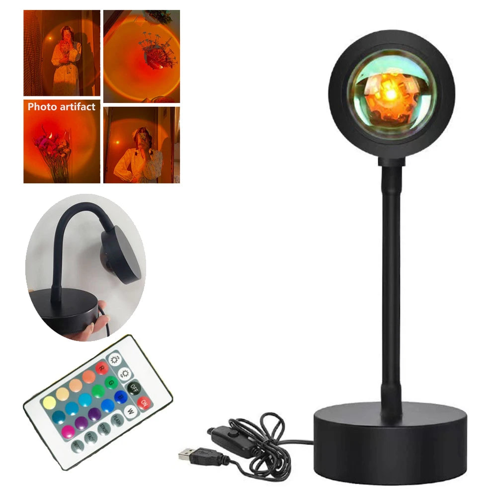 LED Sunset Lamp Nightlights