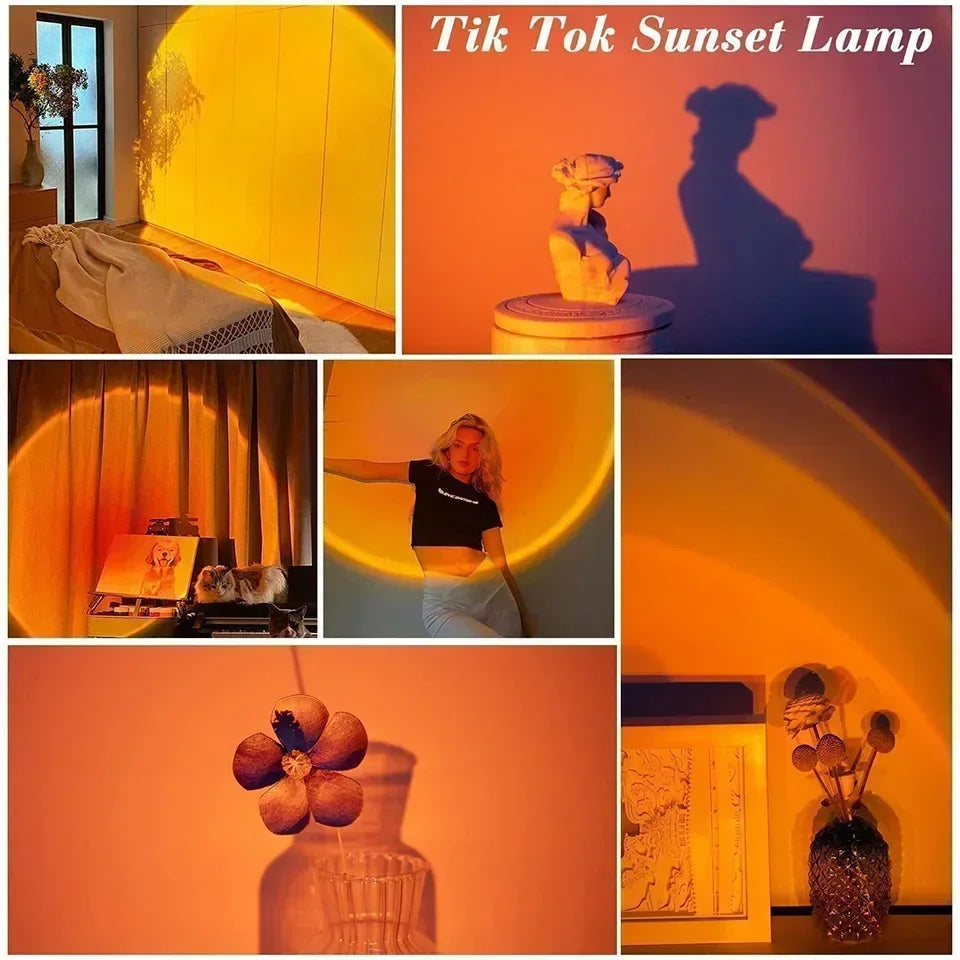 LED Sunset Lamp Nightlights