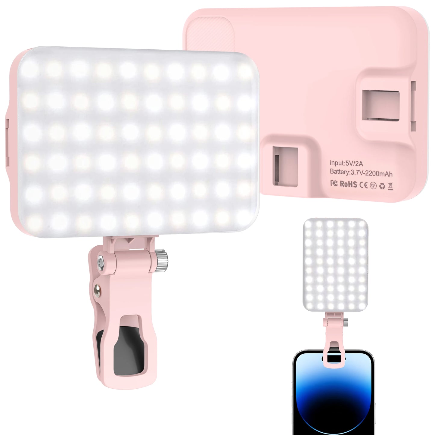 LED Selfie Light 60 High Power Rechargeable
