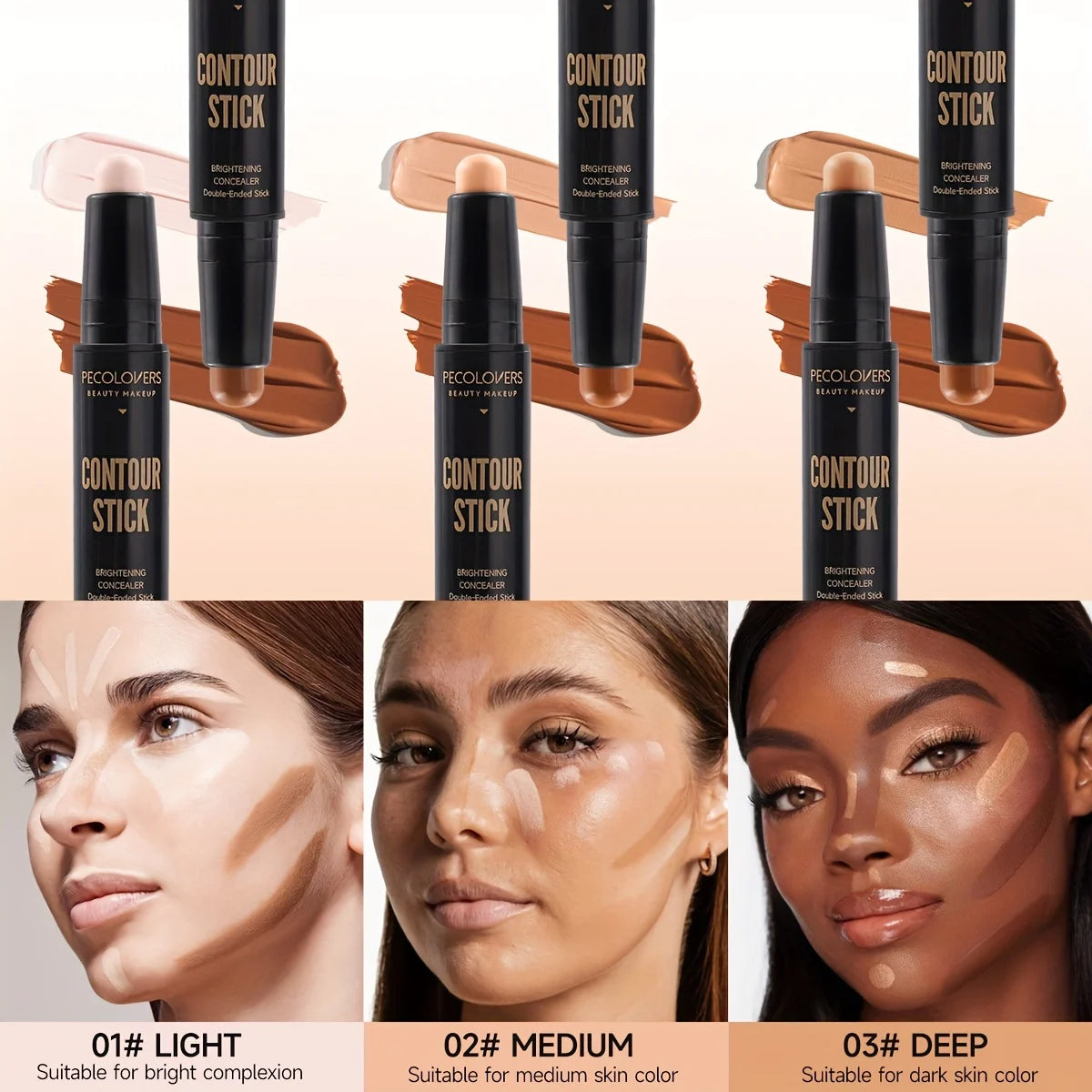 Face Concealer Contouring For Face Bronzer