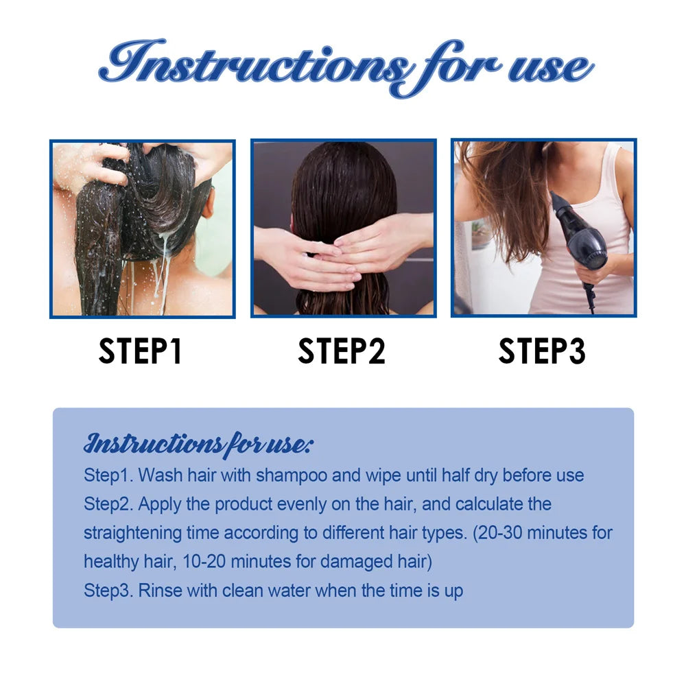Keratin Hair Straightening Cream