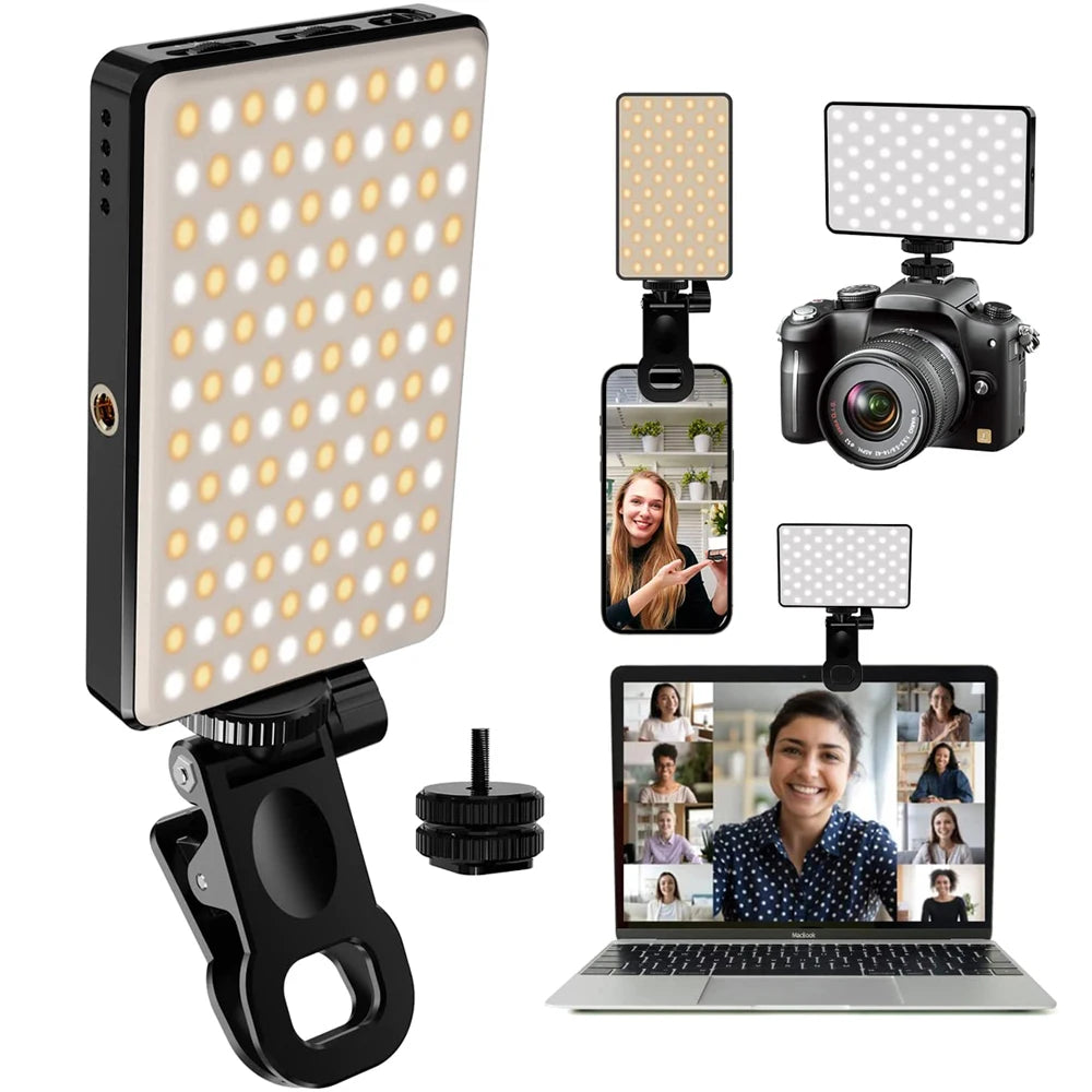 LED Selfie Light 120 LED 3000mAh Rechargeable