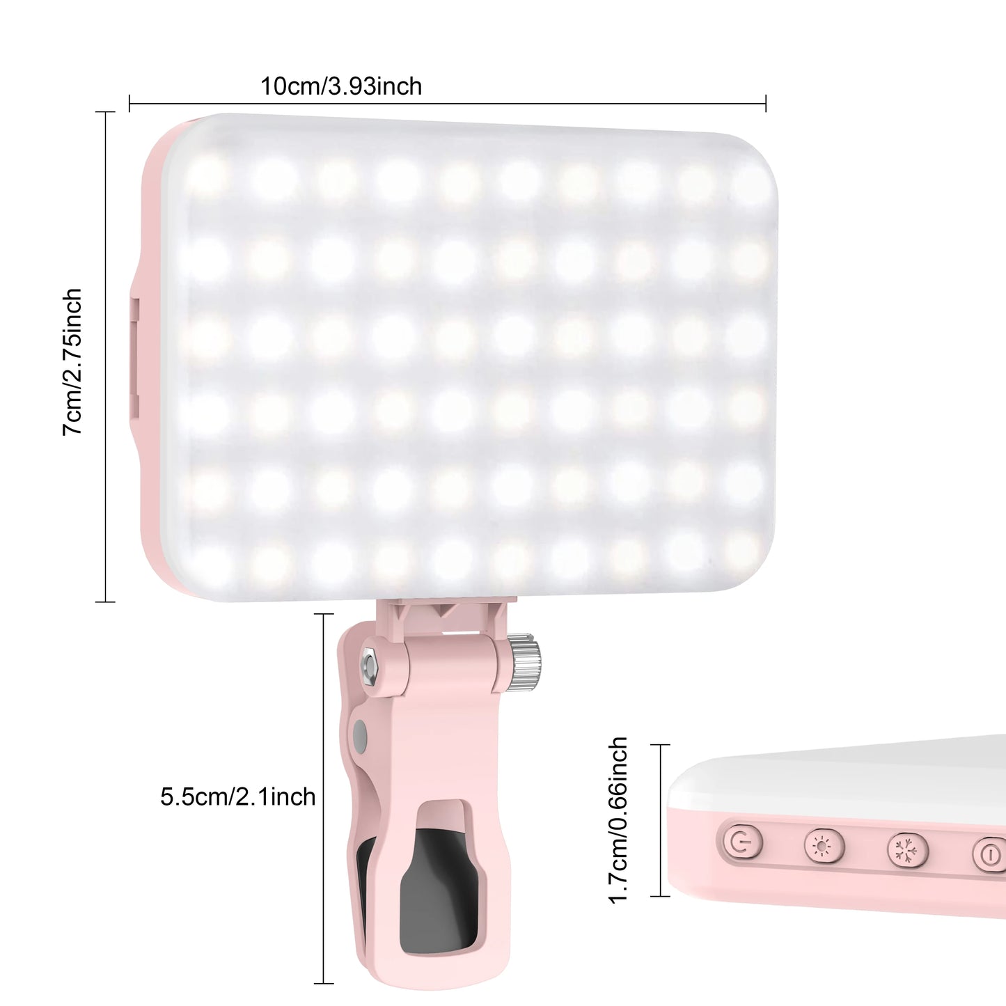 LED Selfie Light 60 High Power Rechargeable