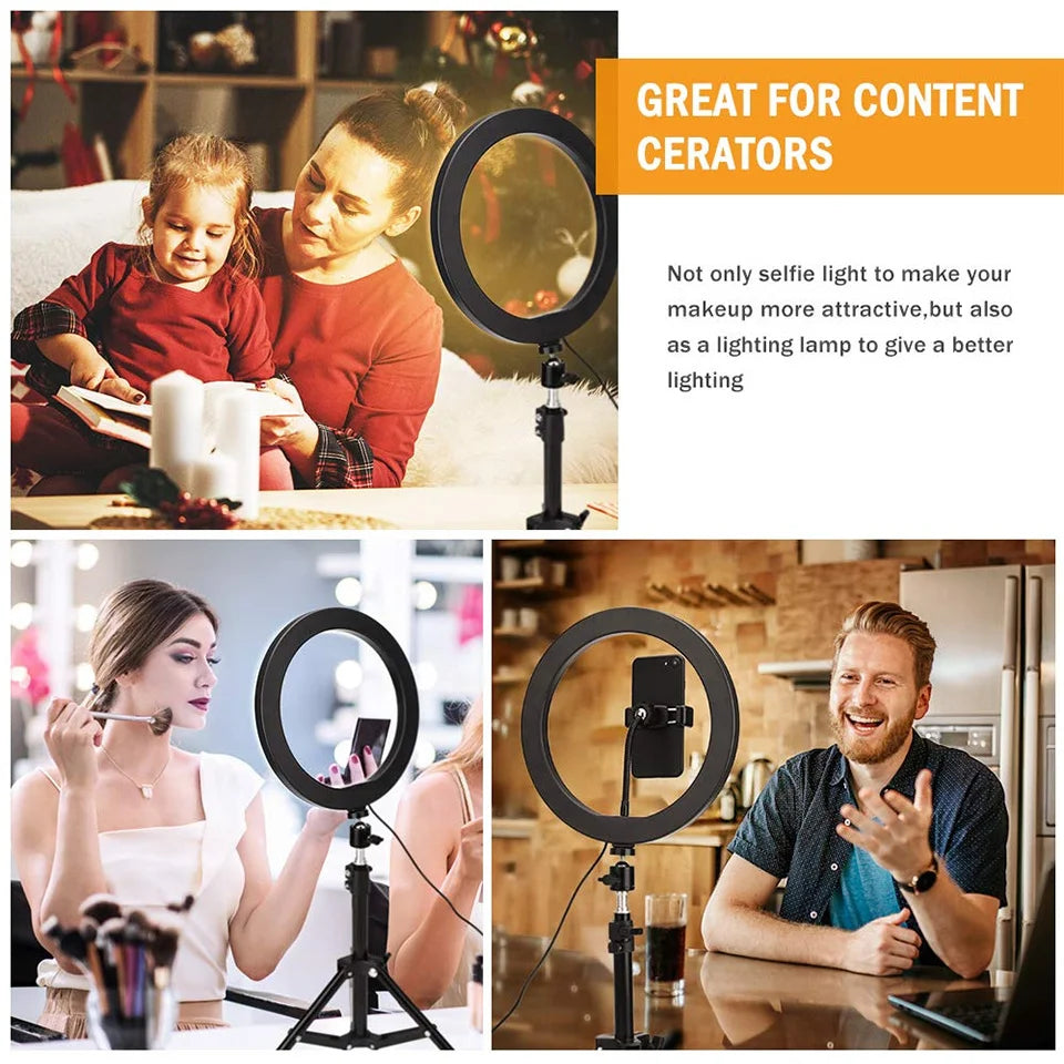26Cm Video Youtube Fill Ring Light Lamp