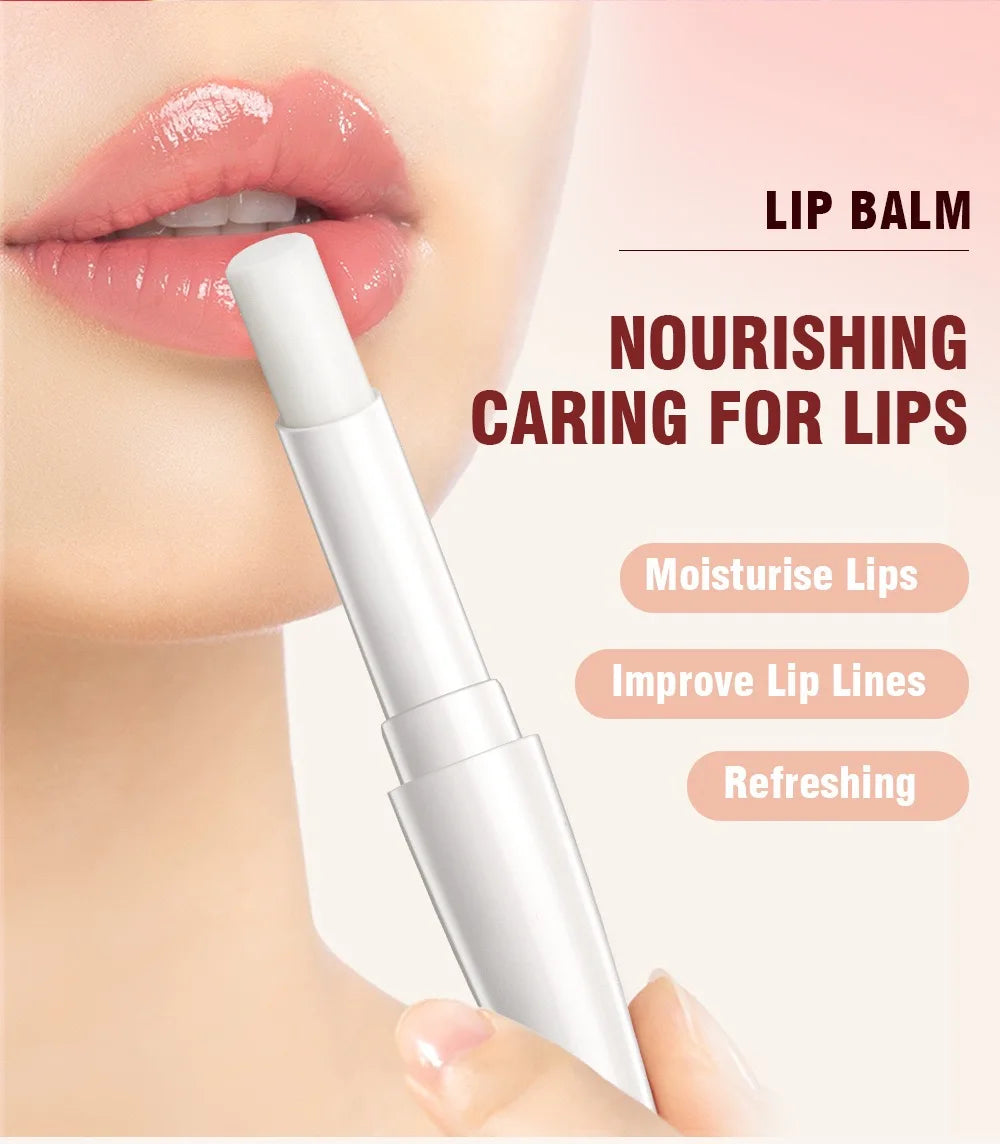 8 colors waterproof double-ended lip gloss