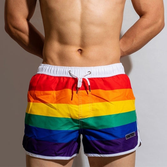 Rainbow Swimwear For Men - Swim Shorts/Beach Swimming Trunks