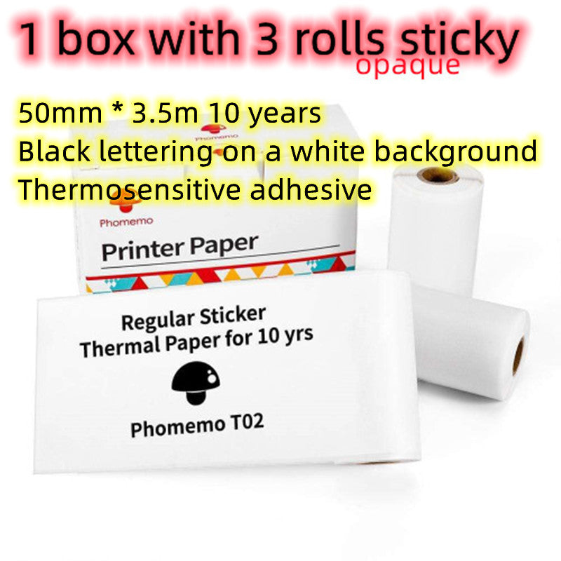 Compatible/Portable Mini Thermal Label Printer - Home Photo Printer Bluetooth