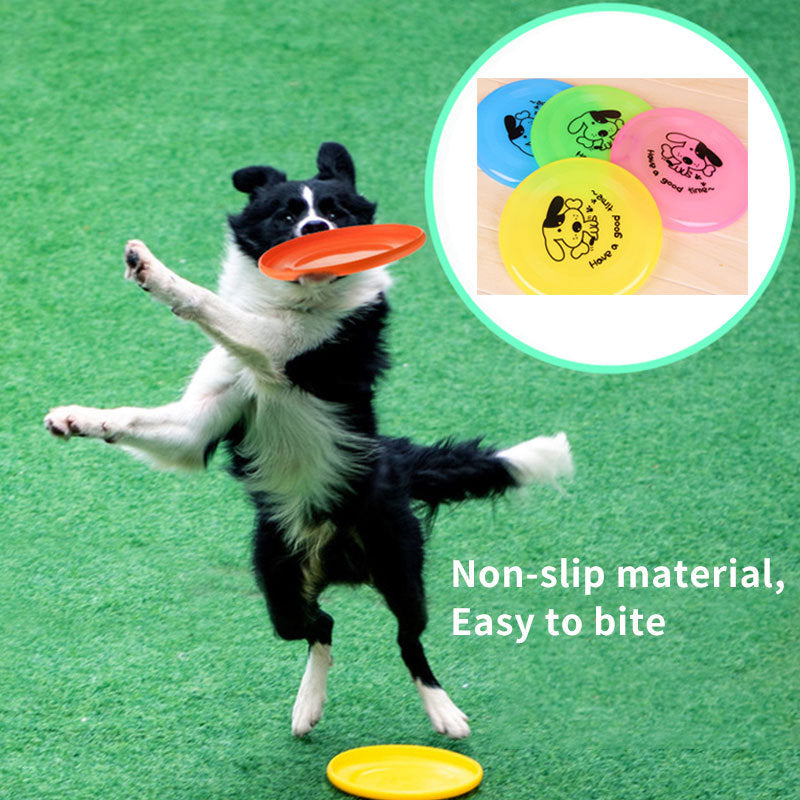 Silicone Flying Saucer For Pets, Dogs, Cat - Toy Dog Game Flying Discs Resistant Chew Puppy Training Interactive Pet Supplies