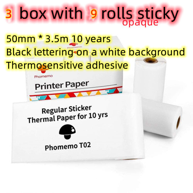 Compatible/Portable Mini Thermal Label Printer - Home Photo Printer Bluetooth